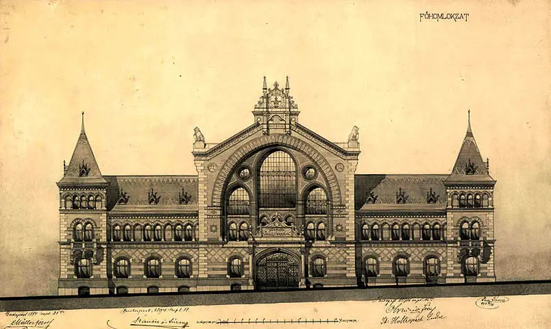 Mercado central de Budapest